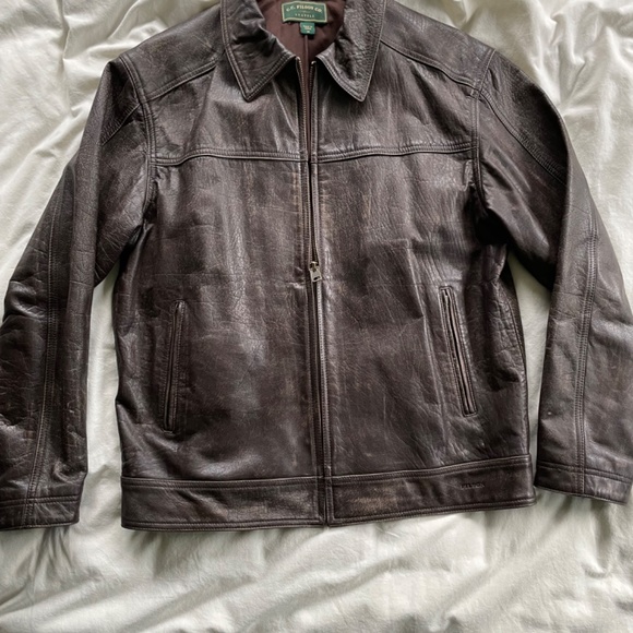 Filson leather jacket, medium - Picture 4 of 10